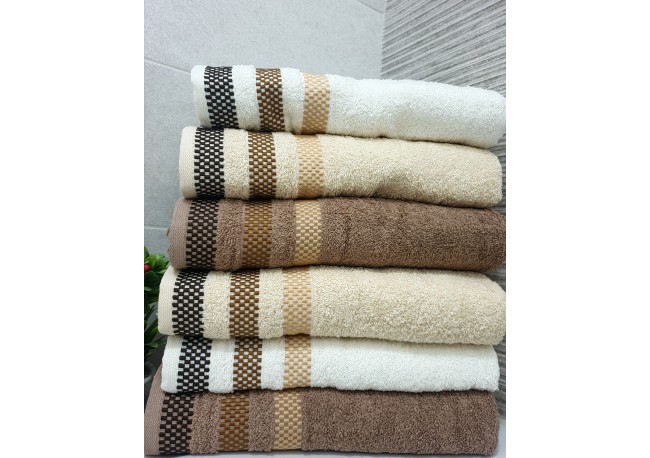 SET 6 PROSOAPE BUMBAC JULIE BATH 70X135 SET 6 PROSOAPE BUMBAC JULIE BATH 70X135
