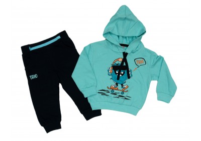 COMPLEU VATUIT, 6-18 LUNI, SKATEBOARD  ALBASTRU TRIO 127 COMPLEU VATUIT, 6-18 LUNI, SKATEBOARD  ALBASTRU TRIO 127