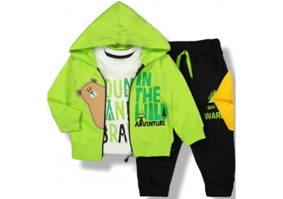 COMPLEU WILD ADVENTURE, 2-5 ANI, VERDE TRIO 1182 COMPLEU WILD ADVENTURE, 2-5 ANI, VERDE TRIO 1182
