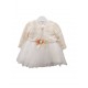 ROCHIE TULLE ALB CU BOLERO AURIU COD 389, Rochita eleganta , cu maneca lunga, din bumbac, cu bolero din dantela si fusta din tulle fin ROCHIE TULLE ALB CU BOLERO AURIU COD 389, Rochita eleganta , cu maneca lunga, din bumbac, cu bolero din dantela si fusta din tulle fin