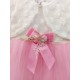 ROCHIE TULLE ROZ CU BOLERO PLASA COD 481, Rochita eleganta , cu maneca lunga, din bumbac, cu bolero din dantela si fusta din tulle fin ROCHIE TULLE ROZ CU BOLERO PLASA COD 481, Rochita eleganta , cu maneca lunga, din bumbac, cu bolero din dantela si fusta din tulle fin