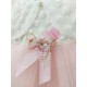 ROCHIE TULLE ROZ PAL CU BOLERO PLASA COD 481, Rochita eleganta , cu maneca lunga, din bumbac, cu bolero din dantela si fusta din tulle fin ROCHIE TULLE ROZ PAL CU BOLERO PLASA COD 481, Rochita eleganta , cu maneca lunga, din bumbac, cu bolero din dantela si fusta din tulle fin