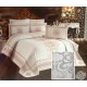 CUVERTURA DE LUX 2 PERSOANE 3 PIESE ELIF GRI CUVERTURA DE LUX 2 PERSOANE 3 PIESE ELIF GRI