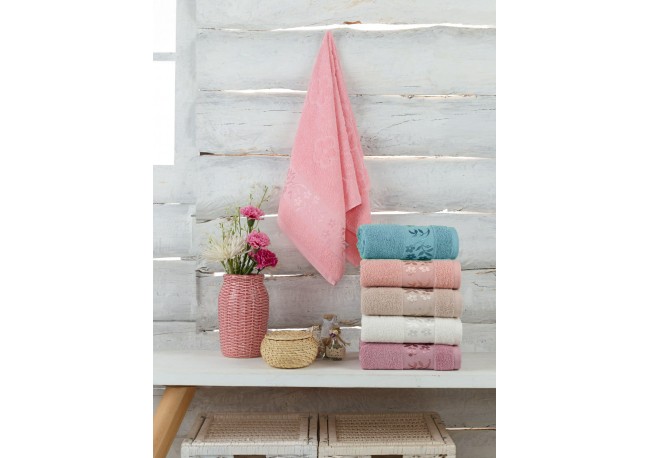 SET 6 PROSOAPE BUMBAC TWO DOLPHINS E967 MELIS 70X140 SET 6 PROSOAPE BUMBAC TWO DOLPHINS E967 MELIS 70X140